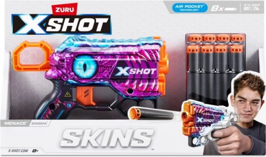 X-Shot Skins Menace blaster en mousse de ZURU