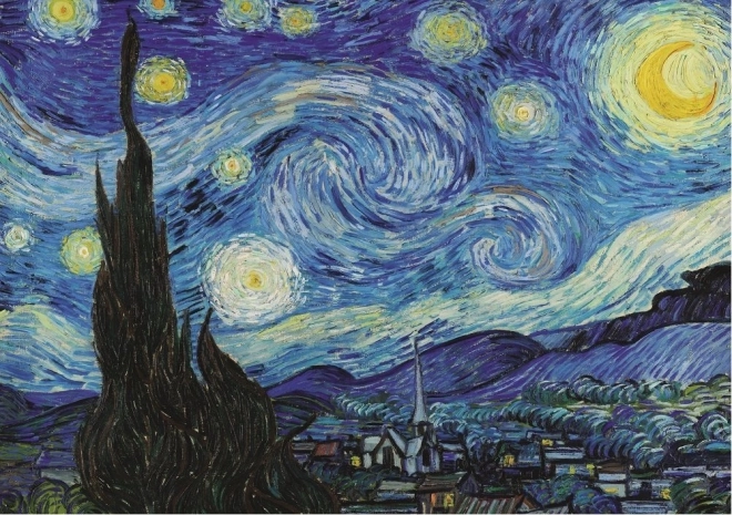 ART PUZZLE Série Musée : La Nuit étoilée 1000 pièces
