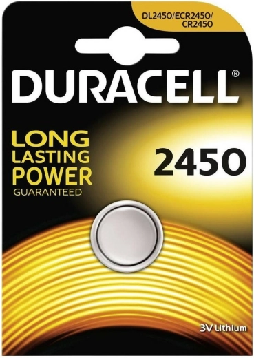 Lithium-Knopfzelle 3V DURACELL 2450