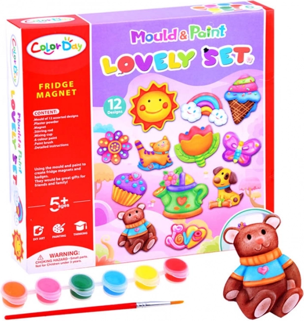 Creative Set for Making and Painting Magnets