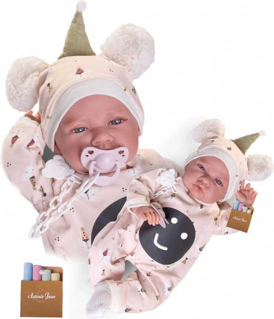 Realistic Baby Doll Antonio Juan with Soft Cloth Body