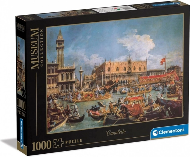Puzzel 1000 stukjes Museum Canaletto Terugkeer van de Bucentaur bij de Molo op Maria-Tenhemelopneming