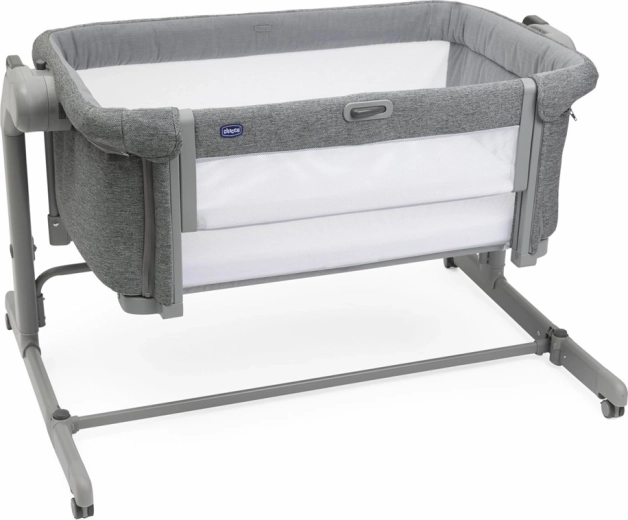 Chicco Next2Me Magic Evo lit cododo gris foncé