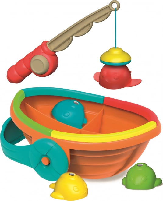 Clementoni Baby colorful fishing Play for Future – magnetic boat for the bath