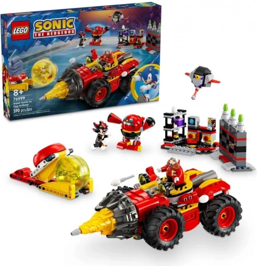Lego Sonic: Super Sonic vs. Egg Drillster building set