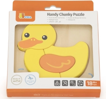 Puzzle en bois – petit canard pour les tout-petits