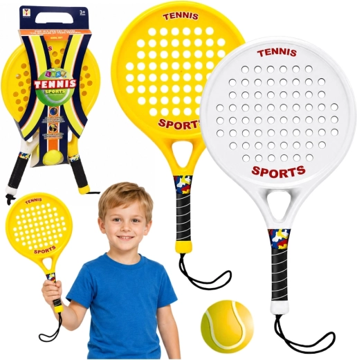 Beach tennis set – paddles and ball