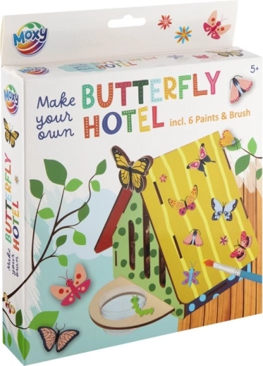 MOXY wooden butterfly hotel – creative kit