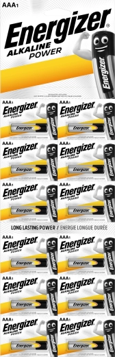 Energizer Power Alkaline AAA Mikro-Batterien, 12 Stk.