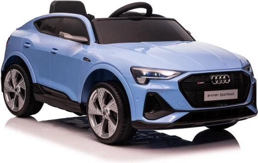 Voiture électrique pour enfants AUDI e-tron Sportback bleue