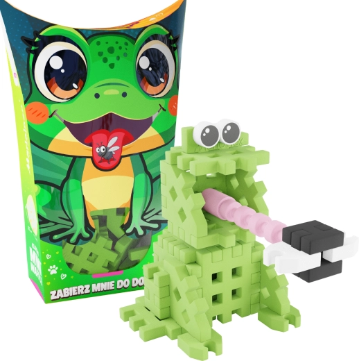 Jeu de construction Mini Waffle Pocket Pets – Grenouille