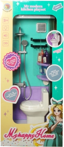 Accessoires pour poupées – salle de bain