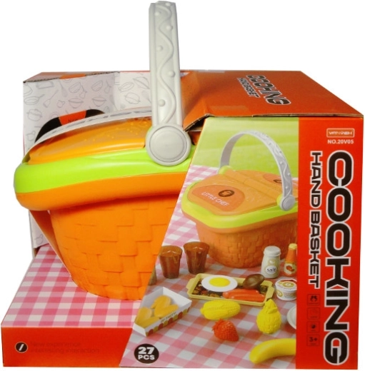 Panier pique-nique avec accessoires pour enfants