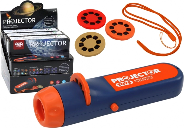 Kinderprojector van het heelal met 24 projecties