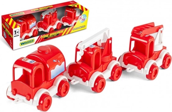 Set of 3 Kid Cars – Fire and Rescue Service
