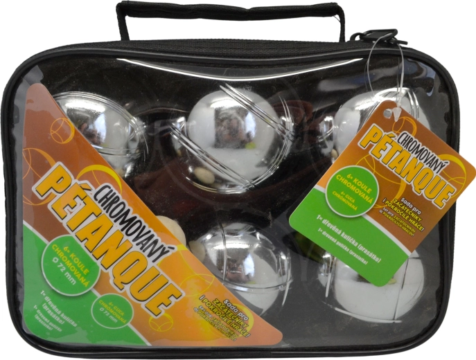 Boules de pétanque en métal – set de 6 pièces