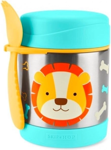 Skip Hop Zoo RVS Thermosfles voor Kinderen met Krokodil