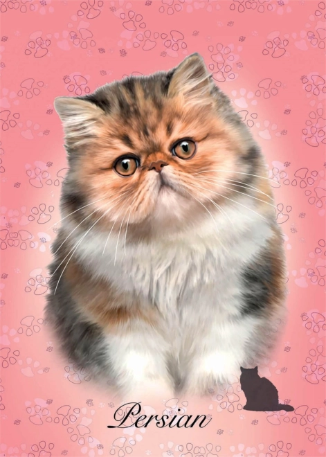 Persian Cat Puzzle 100 Pieces