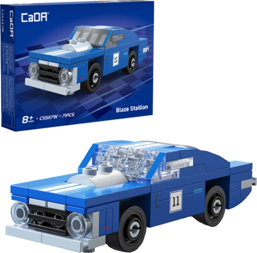 CaDA Blaze Stallion car building set (71 pieces)
