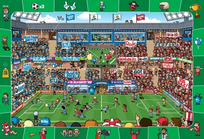 Puzzle EUROGRAPHICS Spot & Find football 100 pièces