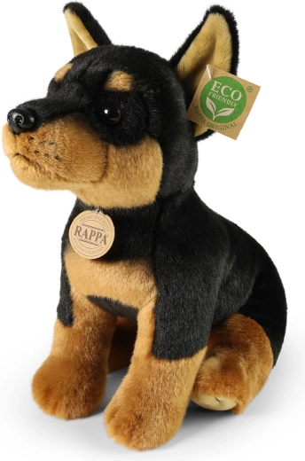 Plush Doberman Dog 30 cm eco-friendly RAPPA