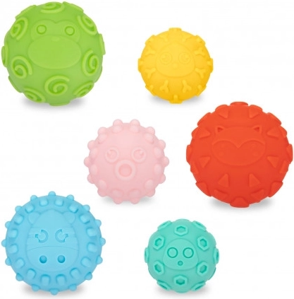 Canpol babies Soft Sensory Balls 6 pcs