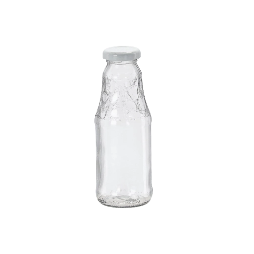 Bouteille en verre 330 ml avec bouchon 38 mm pour jus et sirops