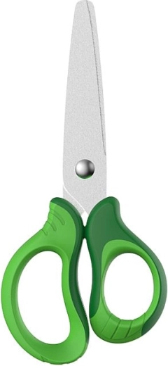 Ciseaux pour enfants Keyroad à bout arrondi 12,5 cm – vert
