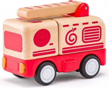 Feuerwehrauto mit Beleuchtung und Signal