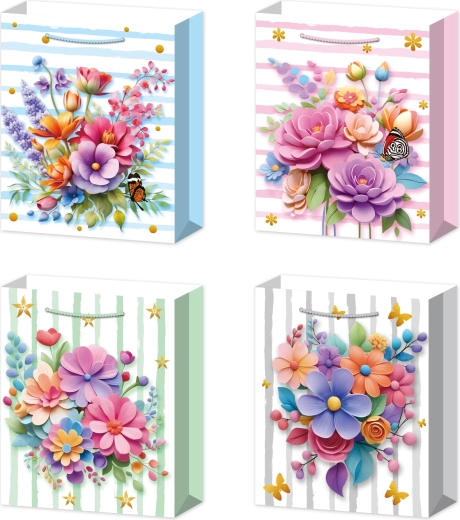 Sac cadeau L bouquet