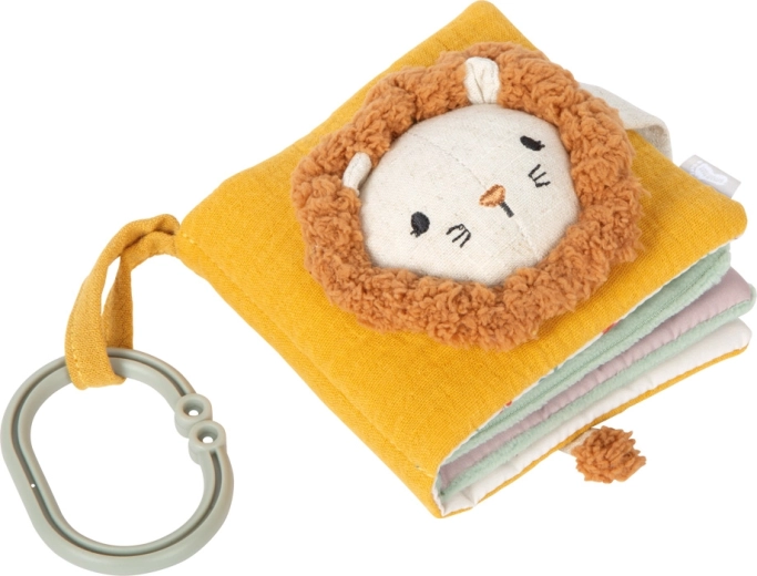 Small foot livre en tissu petit lion à suspendre