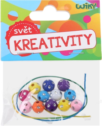 Gekleurde Kralen met Koord