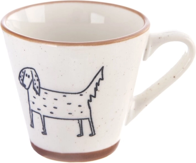 Porcelain espresso cup Farm – dog 70 ml