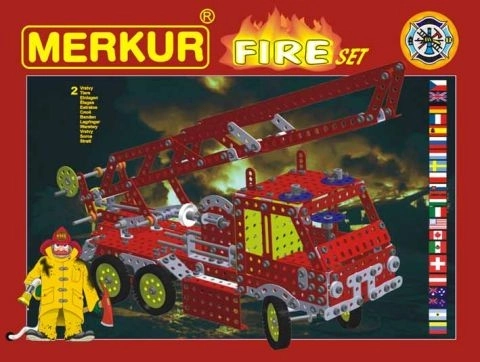 Merkur Bouwset Brandweer Set