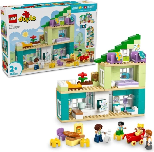 Lego Duplo modern family house 3-in-1