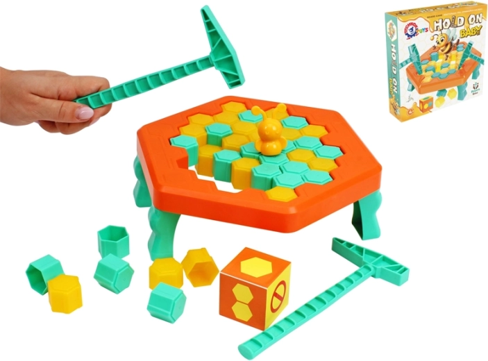 jeu d'équilibre à marteler avec l'abeille Hold On Baby TechnoK
