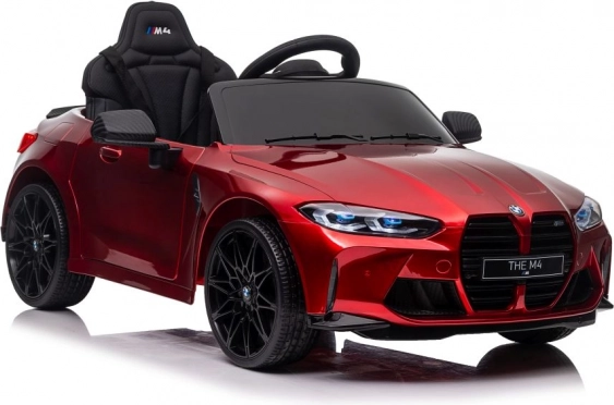 Voiture électrique pour enfants BMW M4 – rouge verni