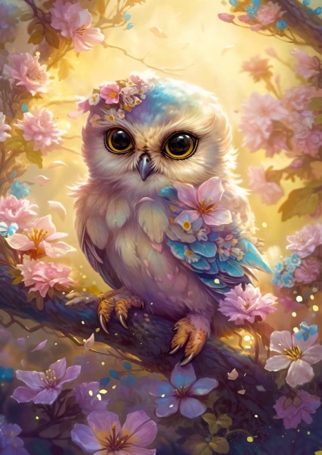 Enjoy puzzle cute owl 1000 pieces
