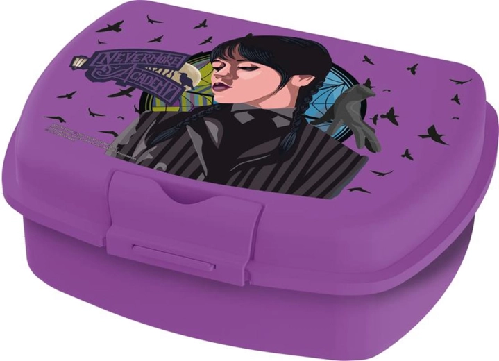 Lunchbox Wednesday van plastic 14 × 18 × 6,7 cm