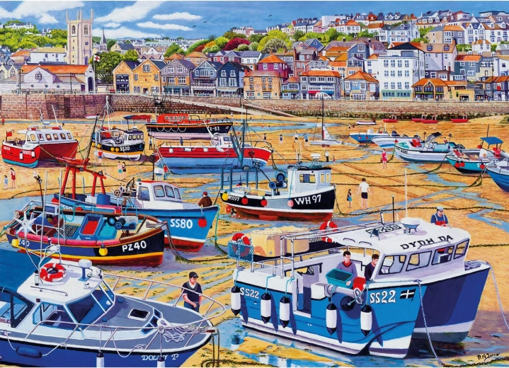 Puzzle Gibsons Sable à Saint Ives – 1000 pièces
