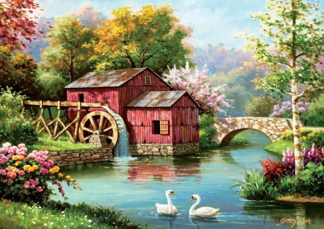 Puzzle Old Red Mill 1000 Pieces