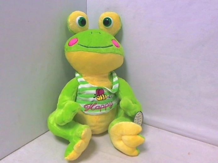 Grenouille en peluche 35 cm