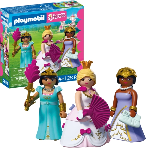 Playmobil Princess – three princesses with accessories, 28 pieces