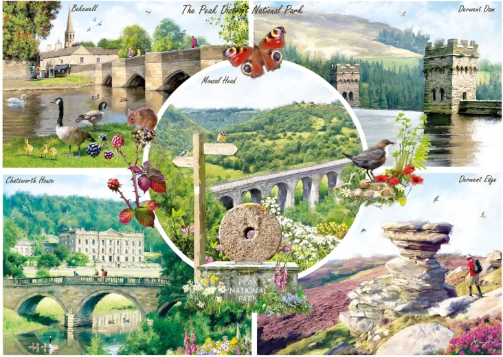 Puzzle The Peak District 1000 pieces