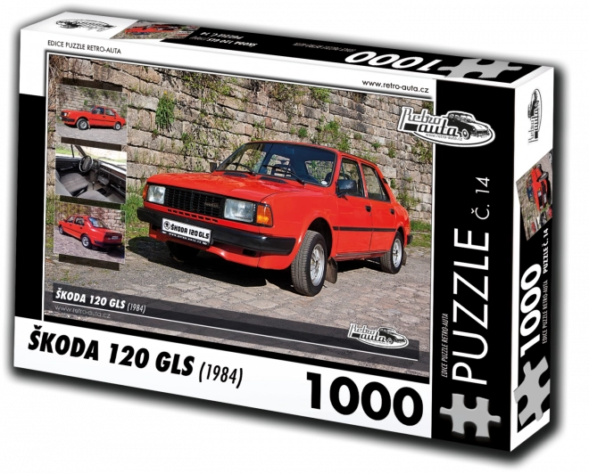Puzzle RETRO-CARS Škoda 120 GLS 1000 pieces