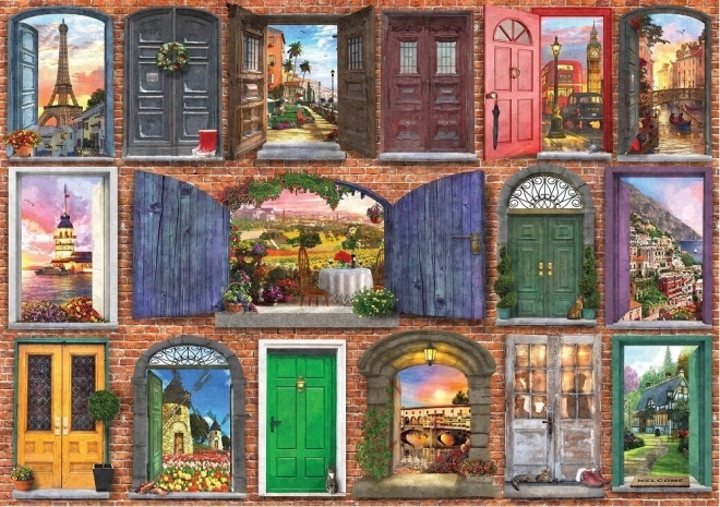 Puzzle Portes de l’Europe 1000 pièces