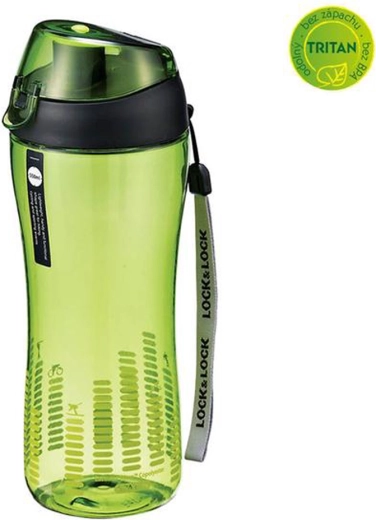 Tritan Lock Sports Water Bottle 550 ml – Green