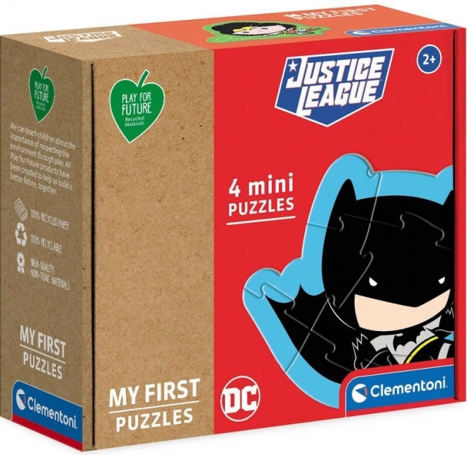 My First Puzzle Justice League 4-in-1 by Clementoni