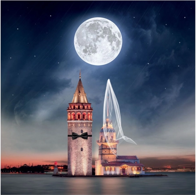 Anatolian Wedding Square Puzzle 1024 Pieces