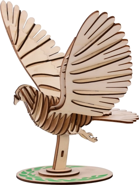 Wooden 3D Puzzle Pigeon WOODCRAFT